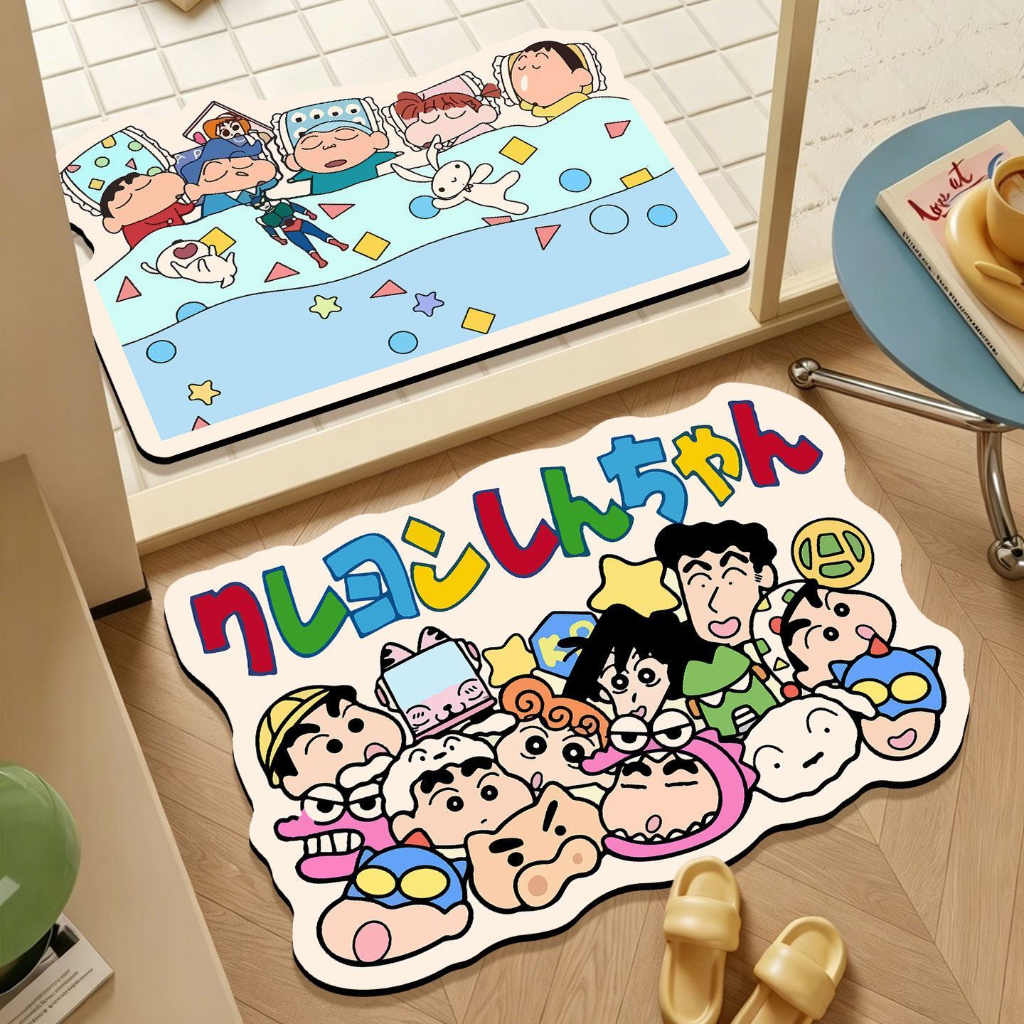 Crayon Shin‑chan Irregular Bat - Quick Dry Diatomite Bath Mat recension och pris