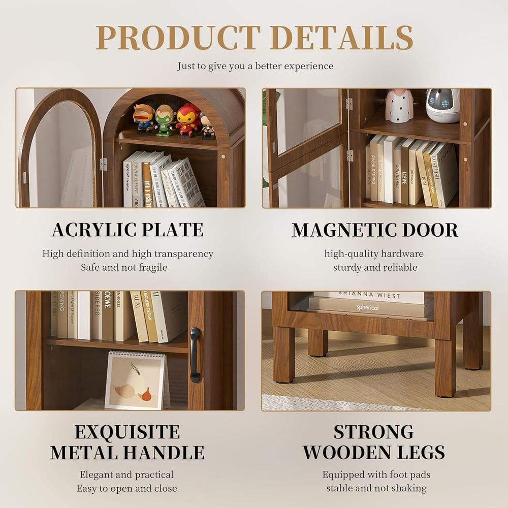 64.17 in Tall Arched Display C - Kitchen recension och pris
