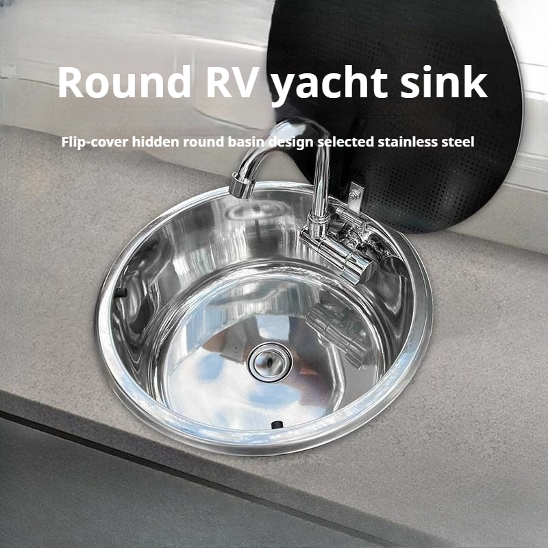 RV Circular Sink with Lid Kitc - Kitchen recension och pris