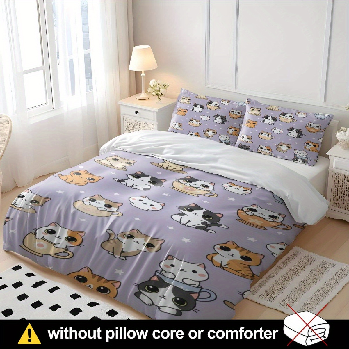 Soft Duvet Cover Set of Three  - Duvet Cover Sets With Zipper recension och pris