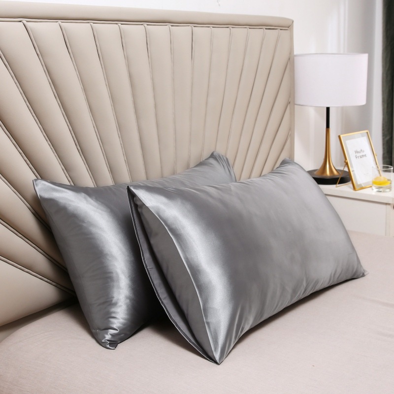 1/2pcs Satin Silk Pillowcase f - Satin Silk Pillowcase Hair Skin recension och pris