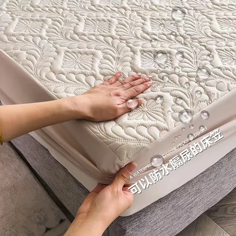 Waterproof Thicken Mattress Pa - Waterproof Mattress Protector Breathable recension och pris