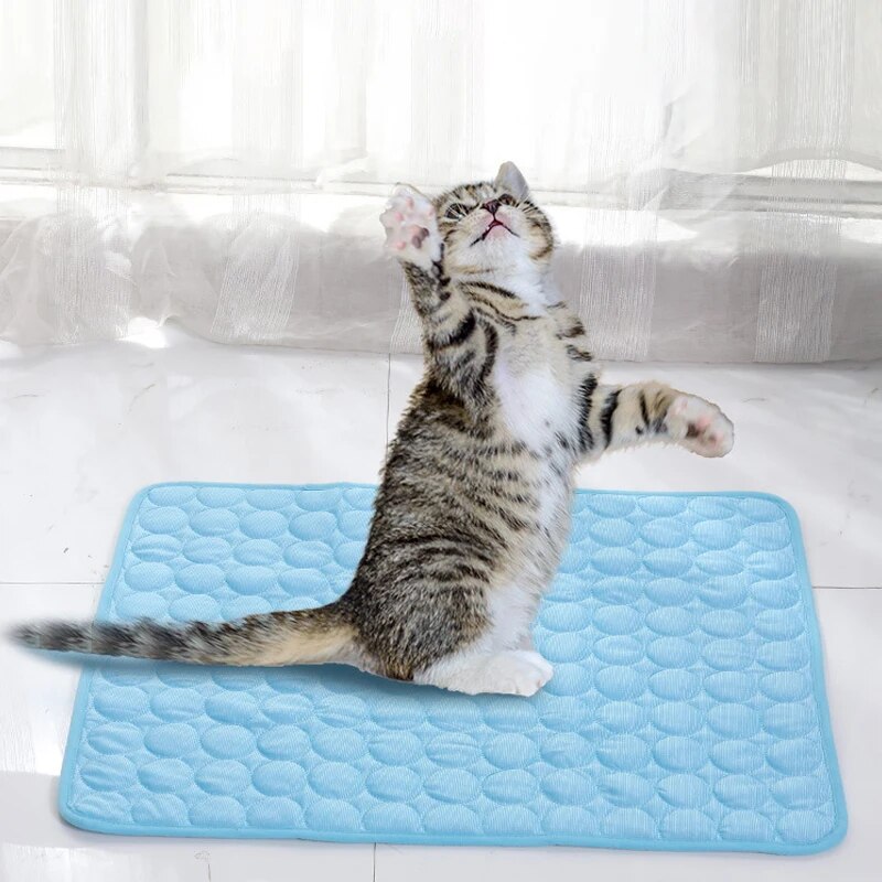 Pet Ice Mats Summer Cat Dog So - Cooling Blanket Hot Sleepers recension och pris
