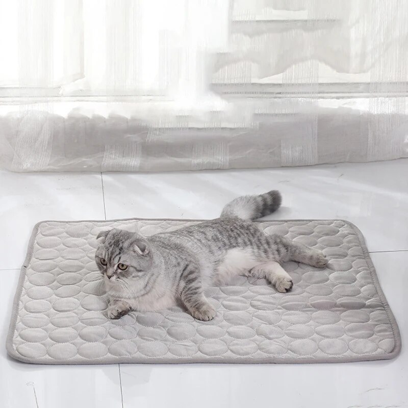 Pet Ice Mats Summer Cat Dog So - Cooling Blanket Hot Sleepers recension och pris