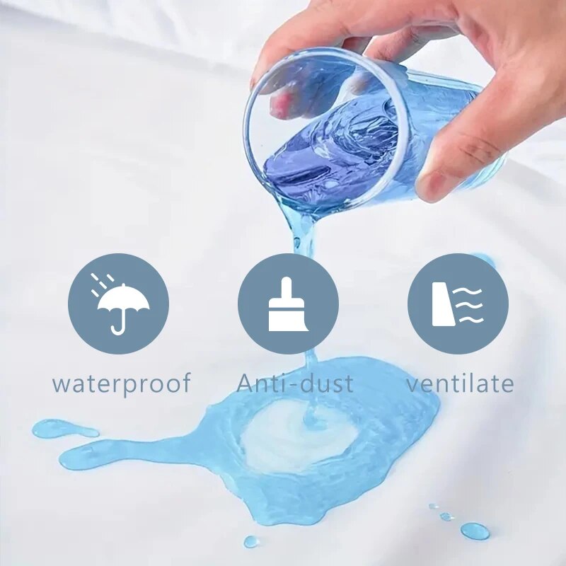 Waterproof Mattress Protector, - Waterproof Mattress Protector Breathable recension och pris