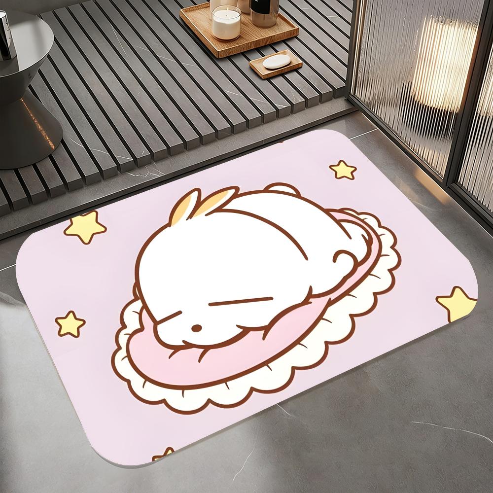 Cartoon-M-MashiMaro Floor Mat  - Quick Dry Diatomite Bath Mat recension och pris