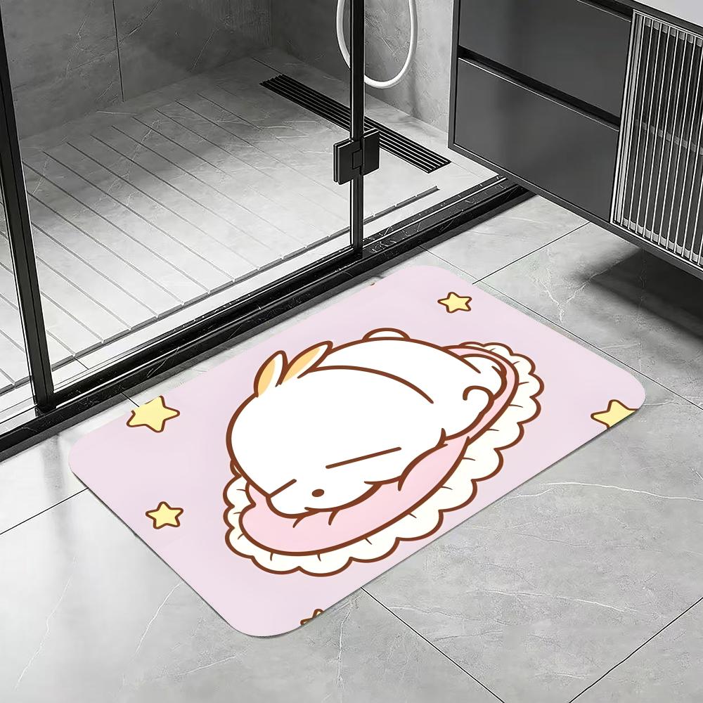 Cartoon-M-MashiMaro Floor Mat  - Quick Dry Diatomite Bath Mat recension och pris