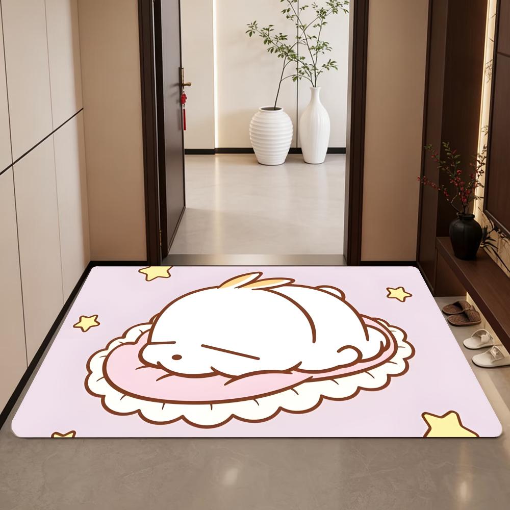 Cartoon-M-MashiMaro Floor Mat  - Quick Dry Diatomite Bath Mat recension och pris