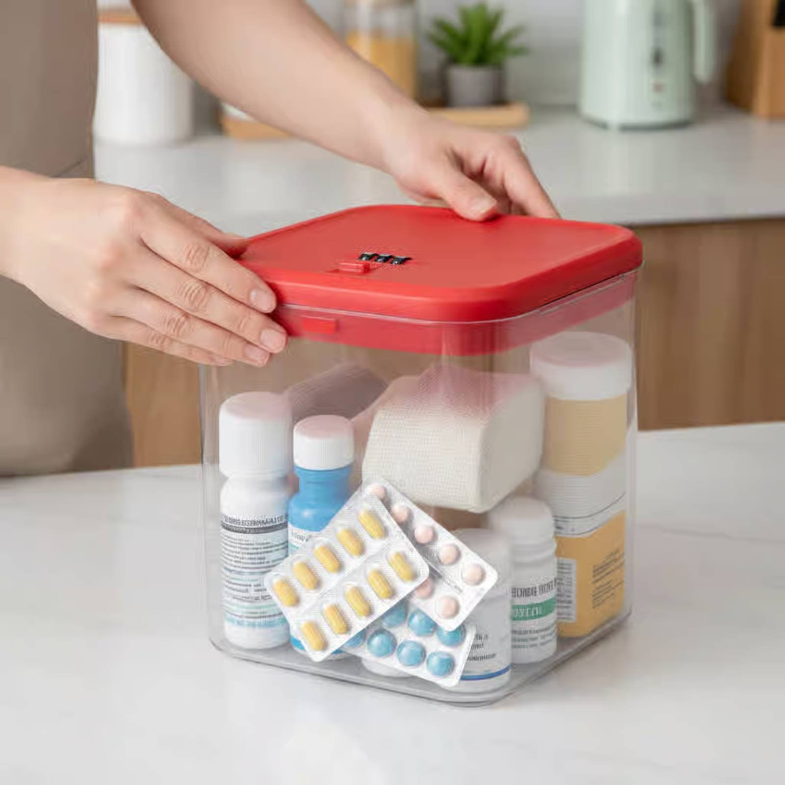 Clear Lockable Box Versatile L - Kitchen recension och pris