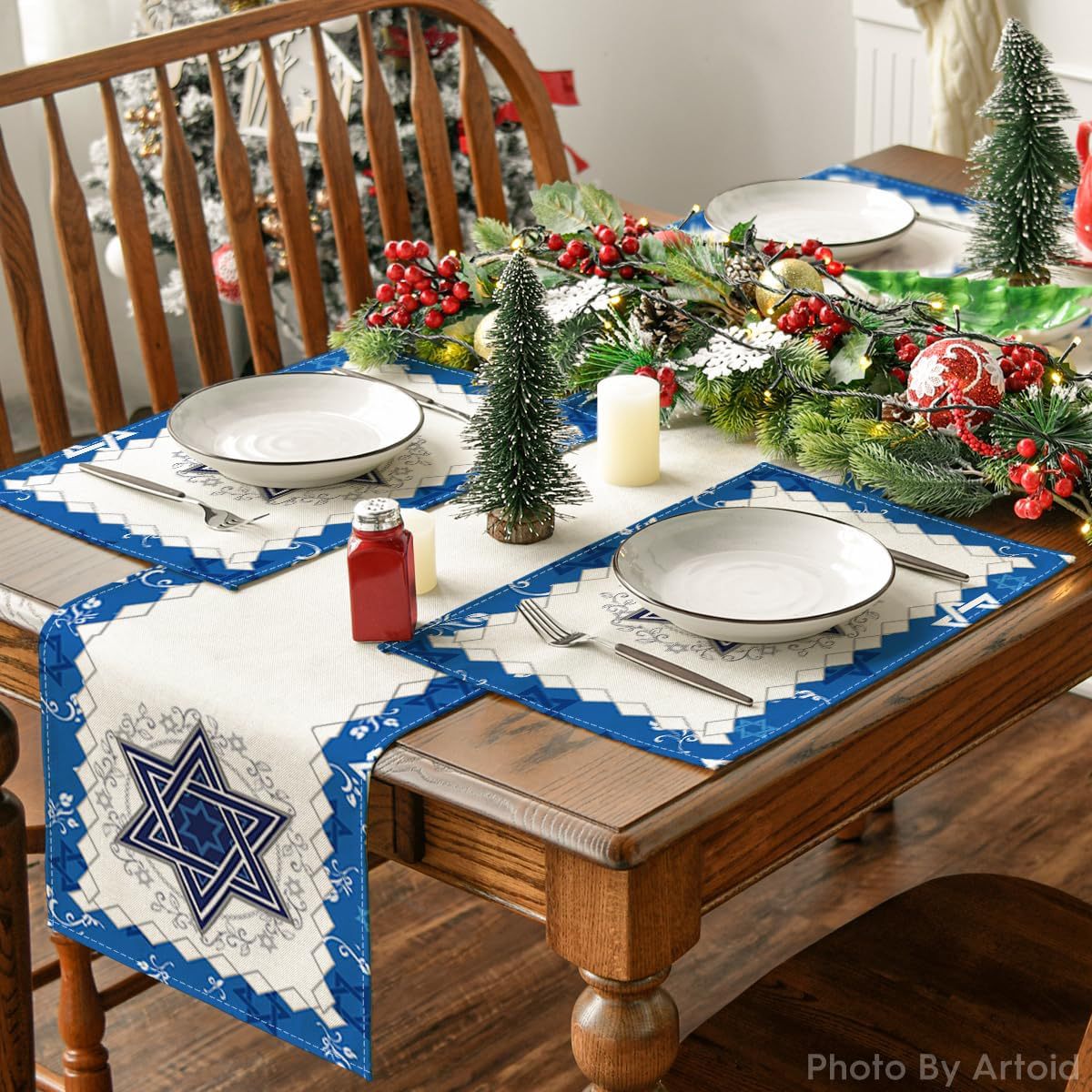 8Pcs Jewish Holiday Placemat S - Kitchen recension och pris