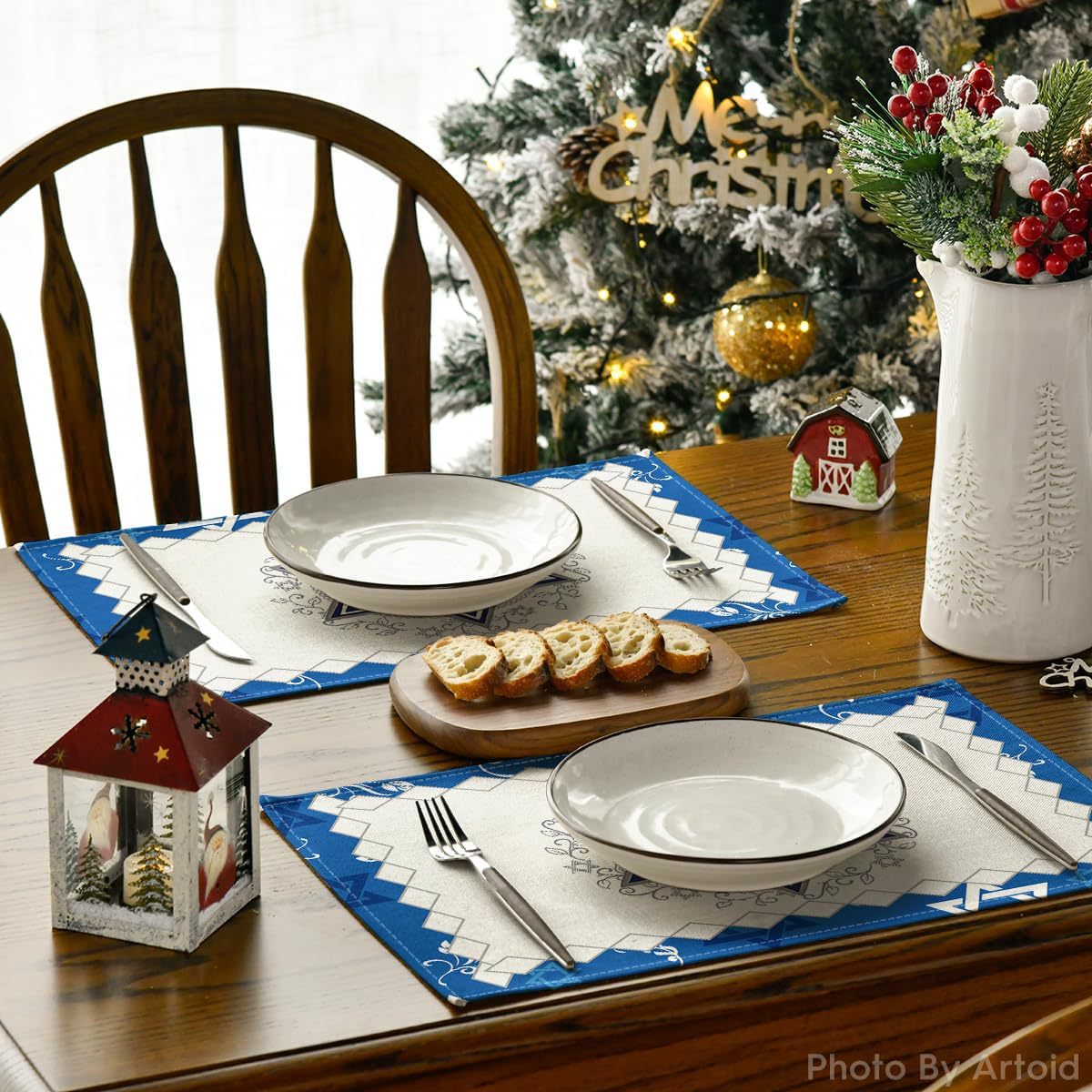 8Pcs Jewish Holiday Placemat S - Kitchen recension och pris