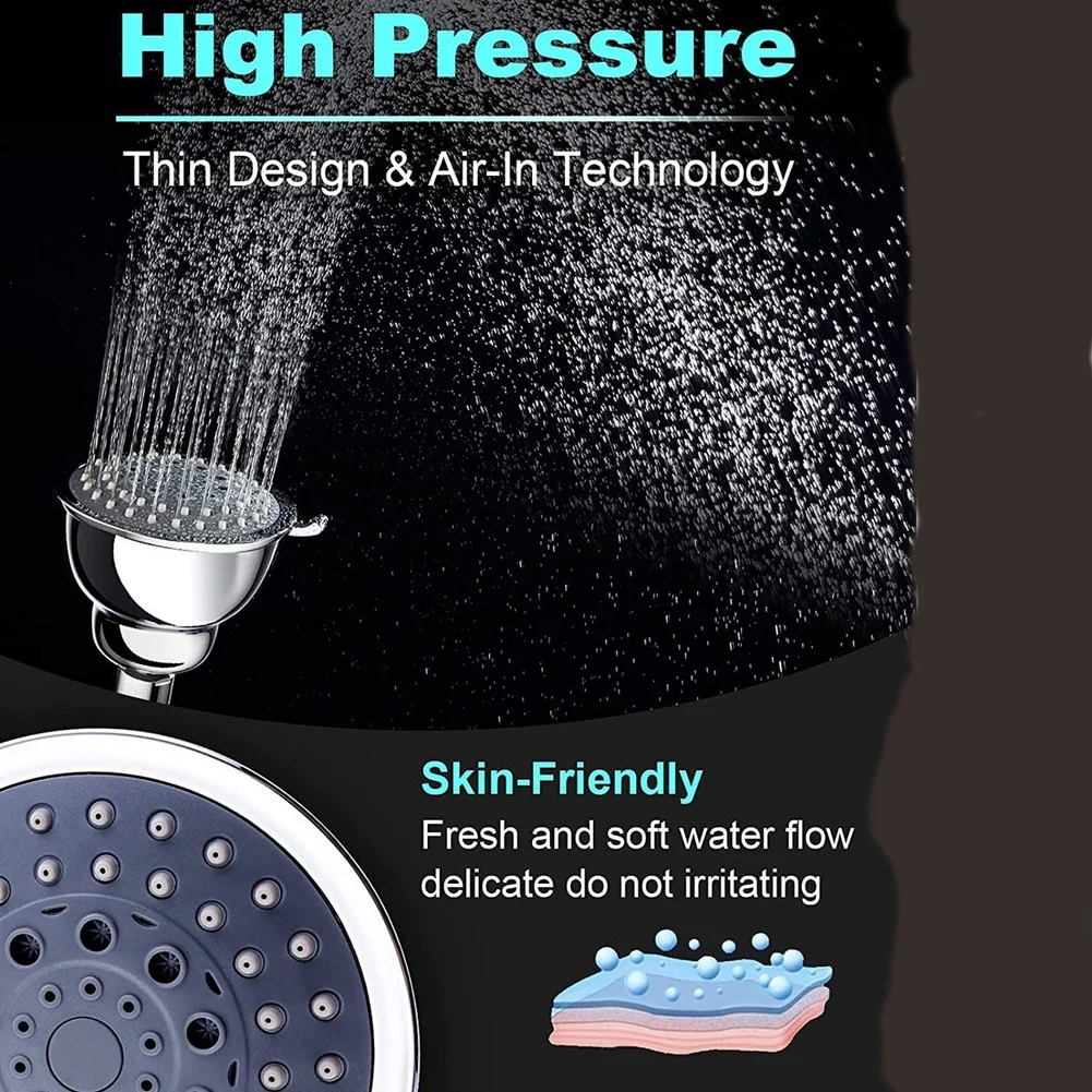 High Pressure Handheld Shower  - High Pressure Shower Head Handheld recension och pris