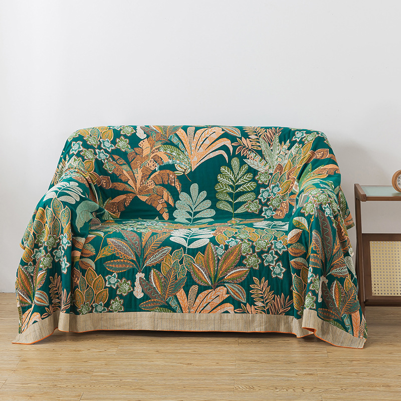 Muslin Gauze Bedspread On The  - Muslin Cotton Bedspread recension och pris