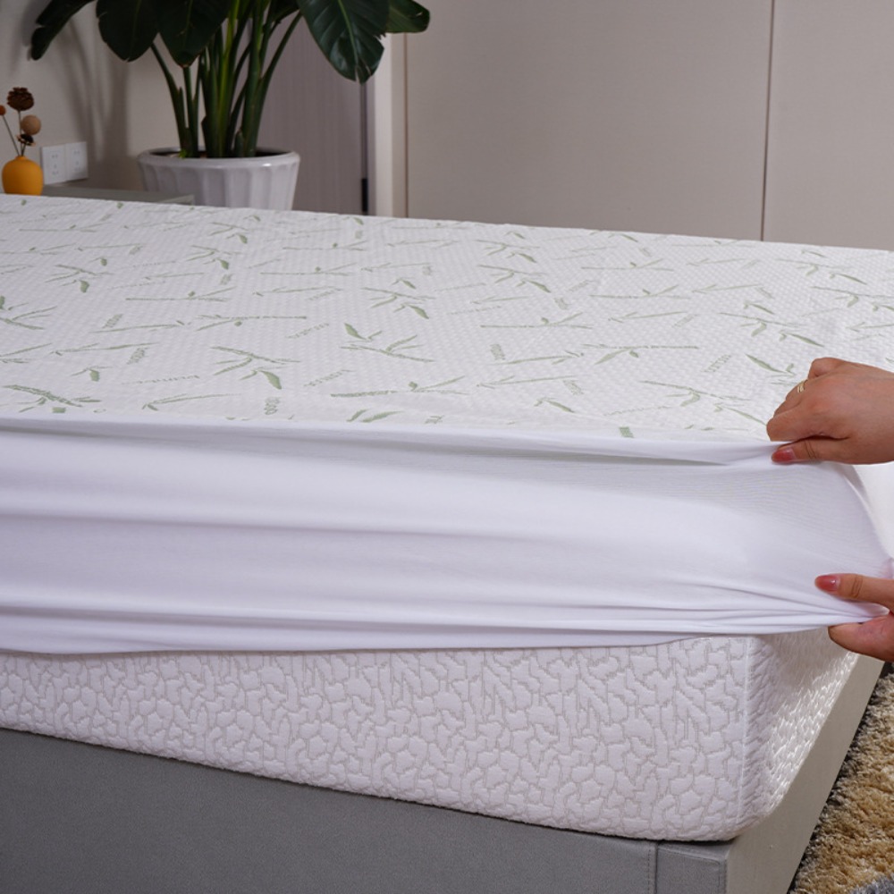 Waterproof Bamboo Fiber Mattre - Waterproof Mattress Protector Breathable recension och pris