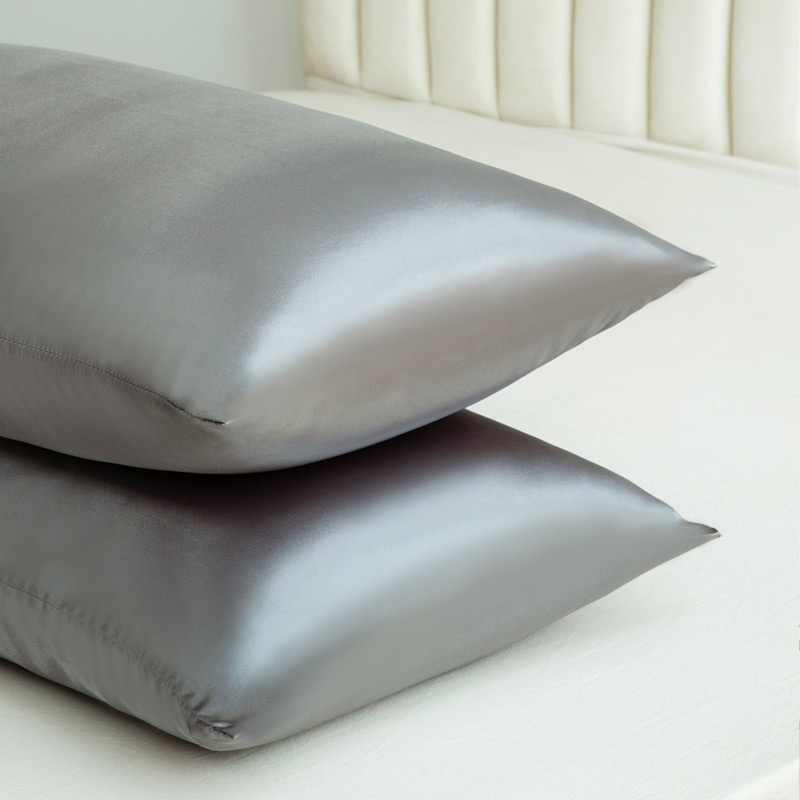 Solid Color Satin Pillowcase f - Satin Silk Pillowcase Hair Skin recension och pris