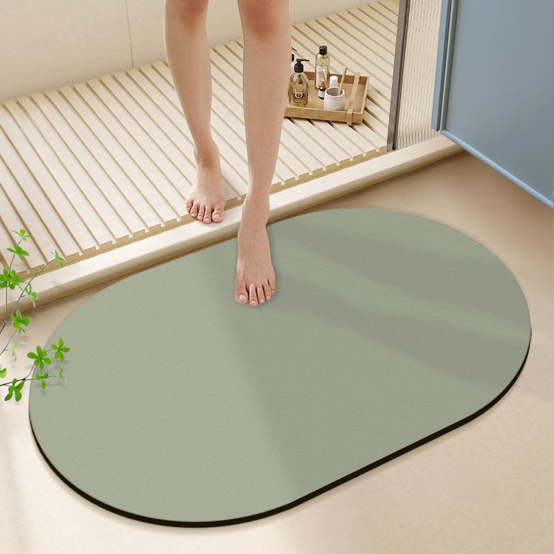 VIKAMA Irregular Oval Diatomit - Quick Dry Diatomite Bath Mat recension och pris
