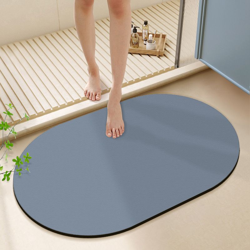 VIKAMA Irregular Oval Diatomit - Quick Dry Diatomite Bath Mat recension och pris