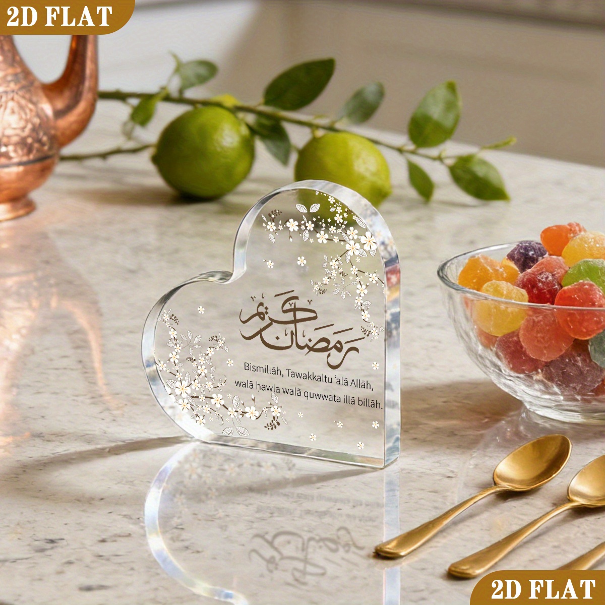 CIFBUY Acrylic Plaque 2D Flat  - Home Decor recension och pris