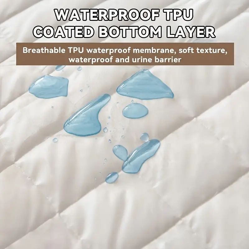 Waterproof Mattress Protector, - Waterproof Mattress Protector Breathable recension och pris