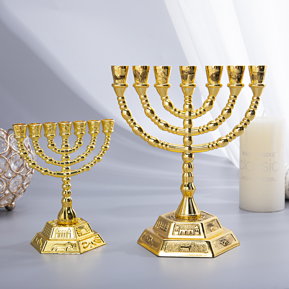 7 Branch Menorah Jewish Home D - Home Decor recension och pris