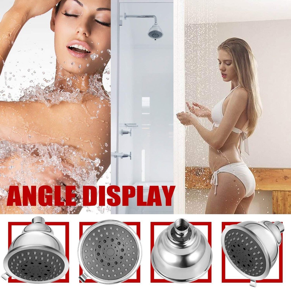1pc Bathroom Shower Head 5 Gea - High Pressure Shower Head Handheld recension och pris