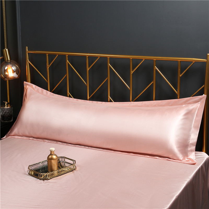 48x150cm Faux Silk Satin Pillo - Satin Silk Pillowcase Hair Skin recension och pris