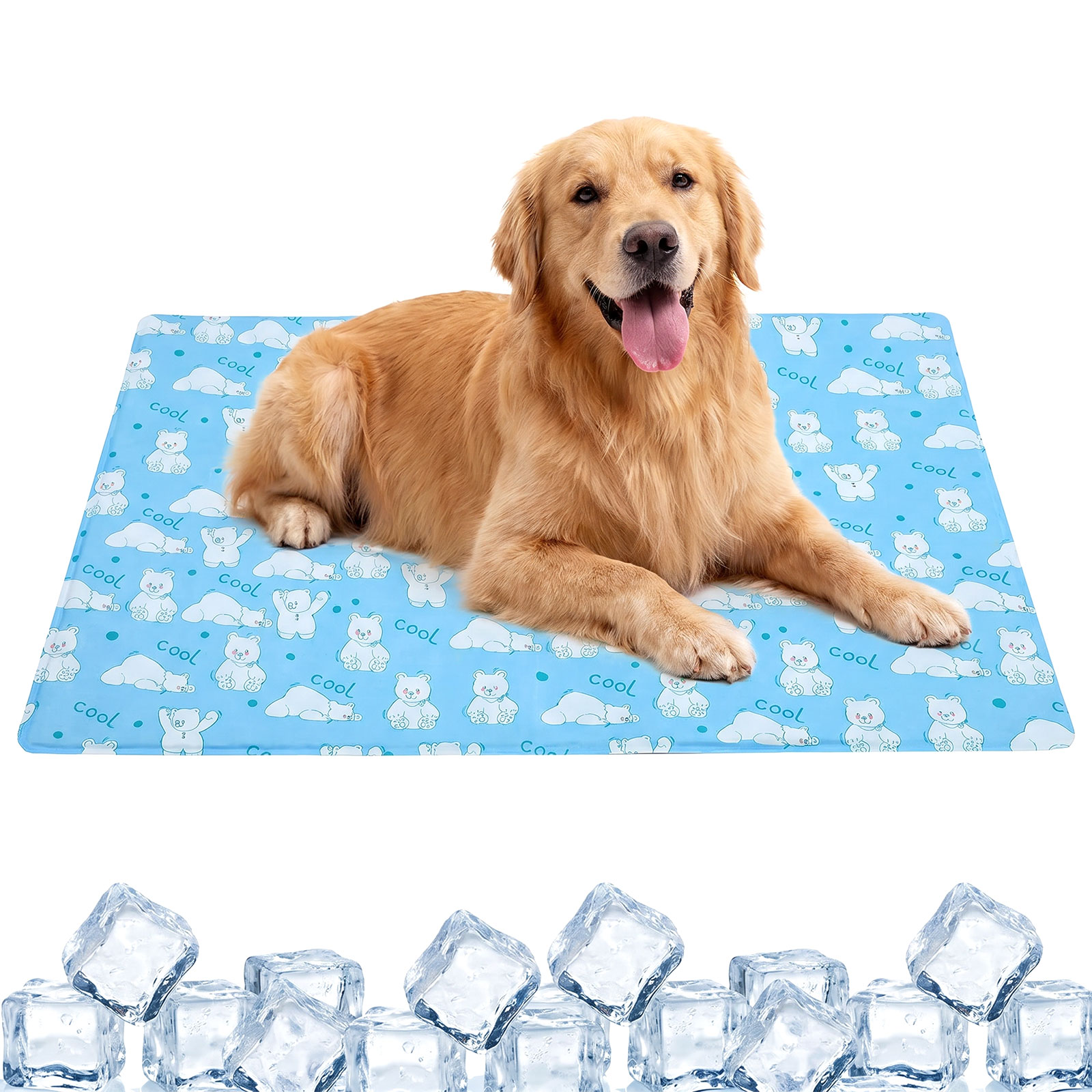 Dog Self Cooling Mat Ice Gel S - Cooling Blanket Hot Sleepers recension och pris