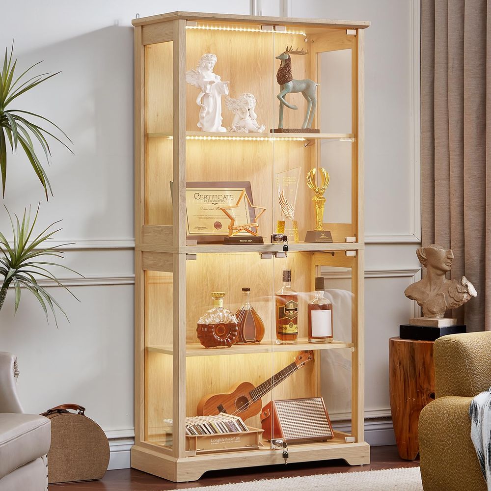 Farmhouse Glass Display Cabine - Lighting recension och pris