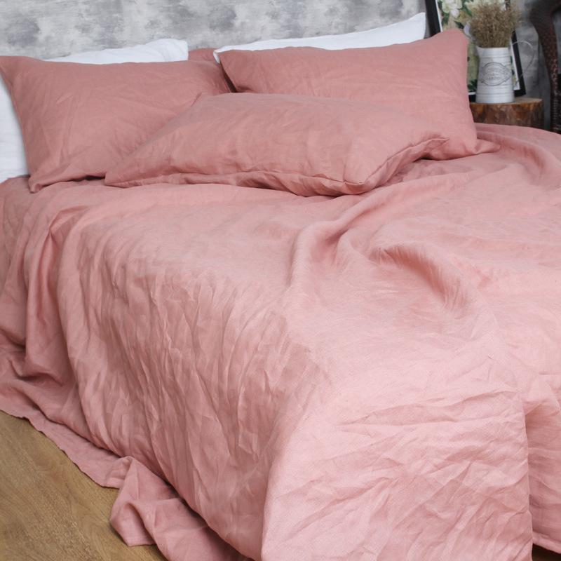 Pure Organic Flax Linen Beddin - Duvet Cover Sets With Zipper recension och pris