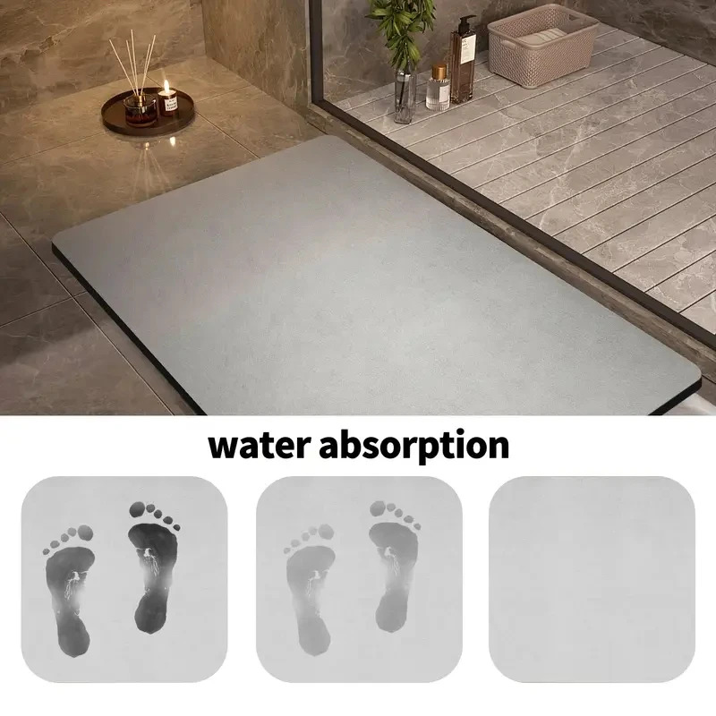 VIKAMA Diatomite Bath Mat Supe - Quick Dry Diatomite Bath Mat recension och pris