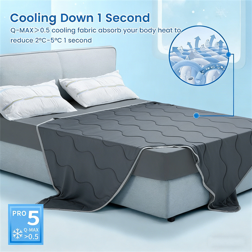 Soft Cooling Blanket Large Siz - Cooling Blanket Hot Sleepers recension och pris
